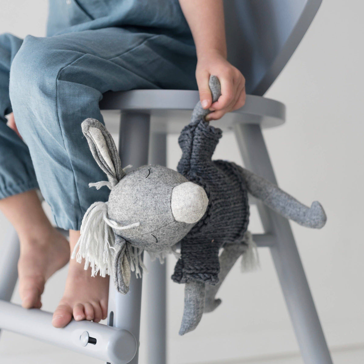 Oscar Donkey Soft Toy