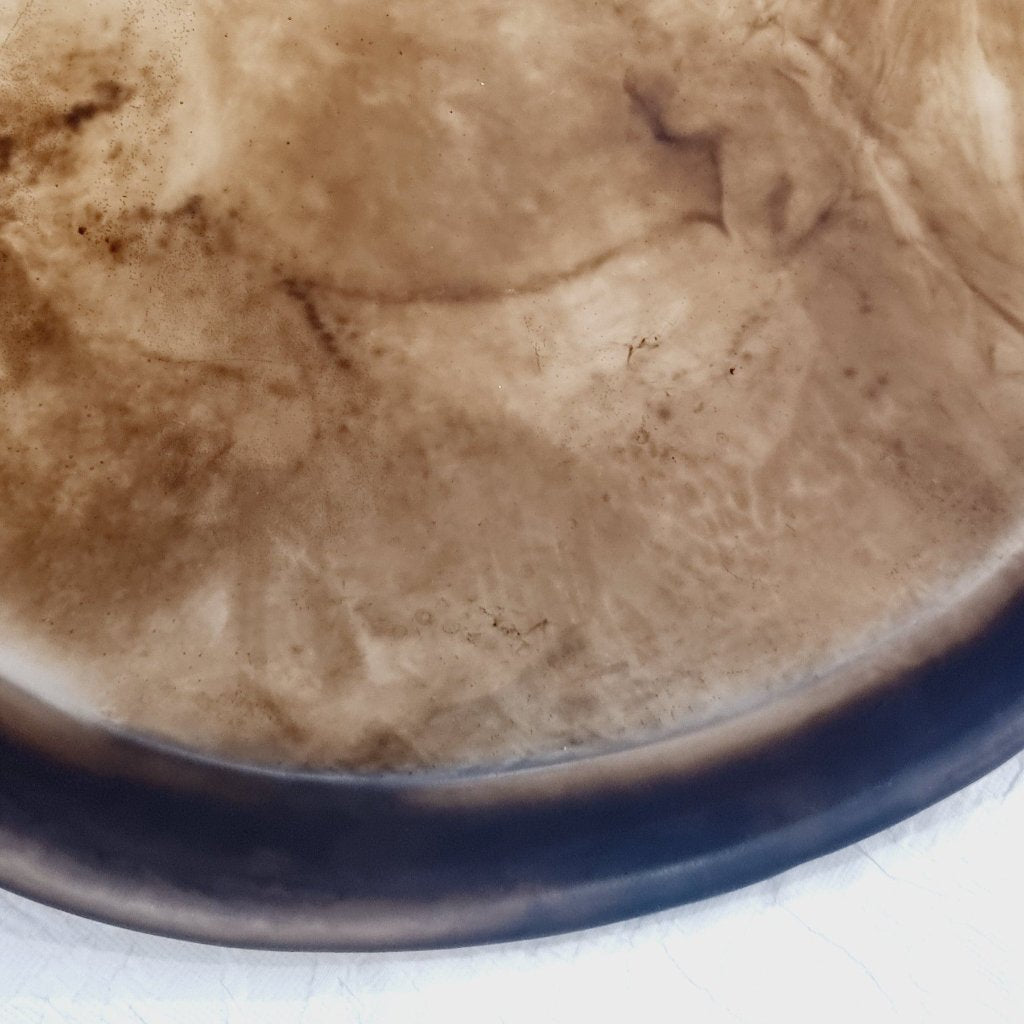 Resin Platter - Mocha Swirl