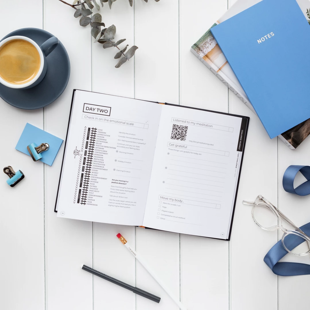 The Art of Positive Thinking Workbook & Journal