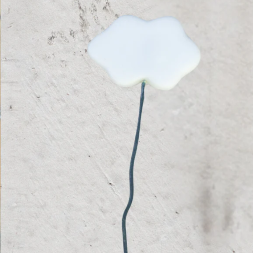 Porcelain Tiny Cottages & Little Wire Shapes (select cottage + wire)