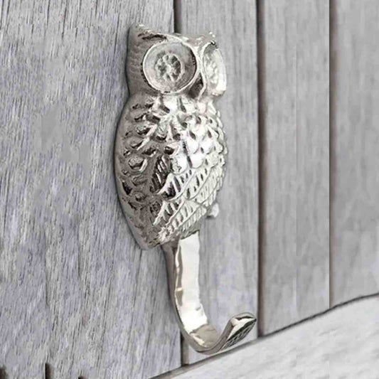 Owl Hook - Silver