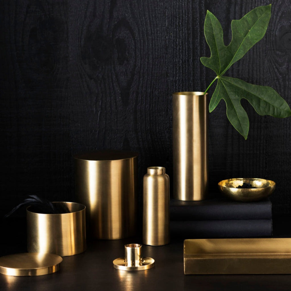Bottle Vase - Brass