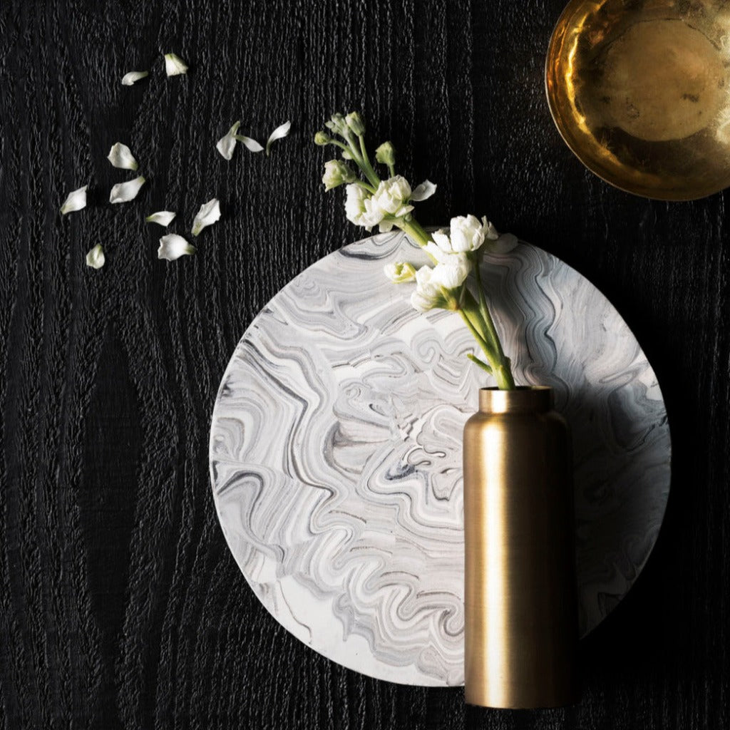 Bottle Vase - Brass