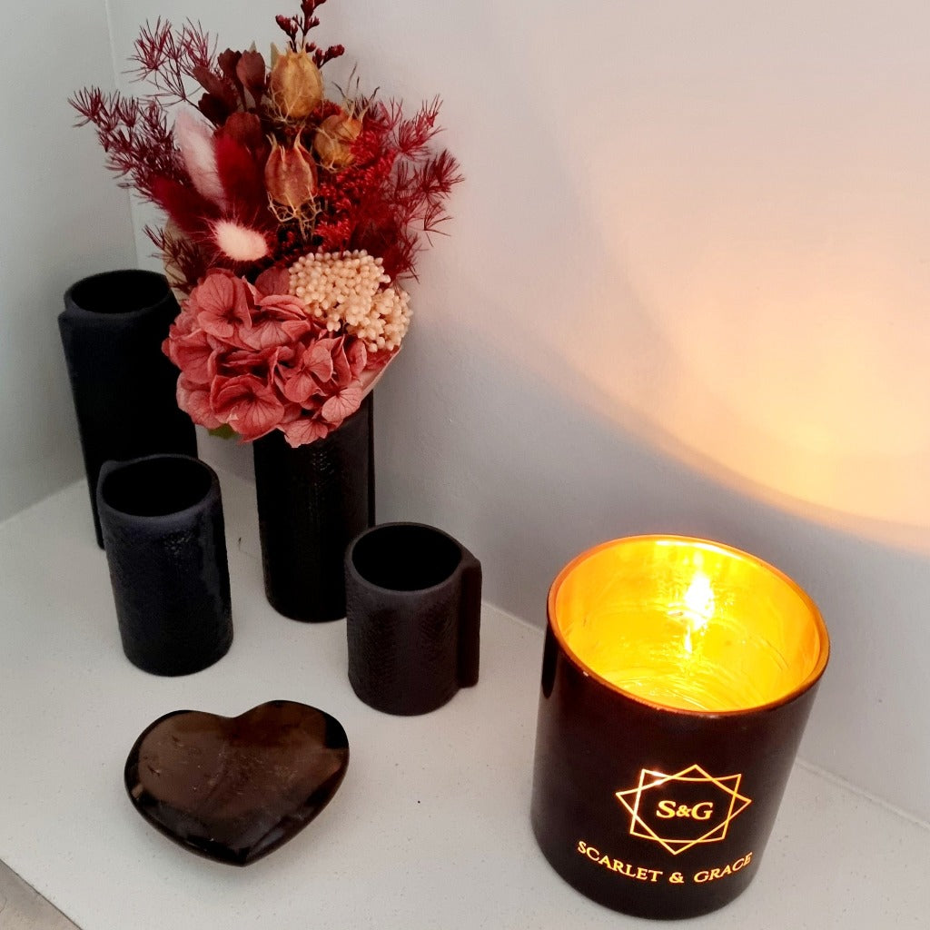 Burlap Vase - Set of 4