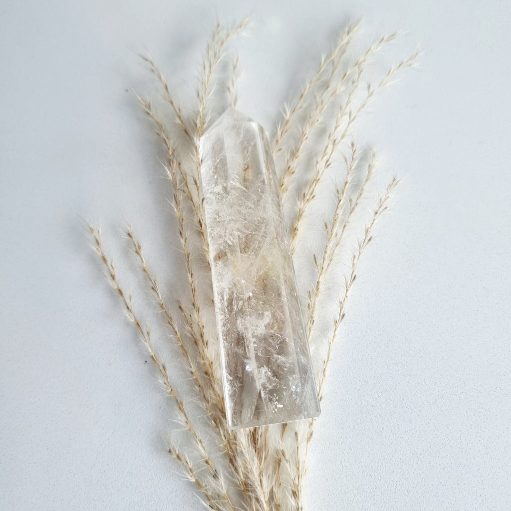 Clear Quartz Tower