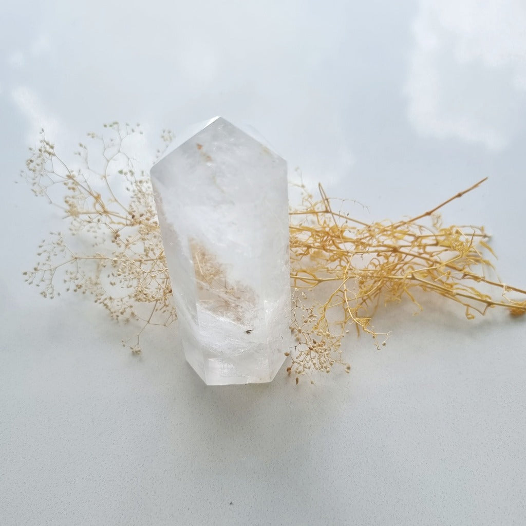 Clear Quartz Tower