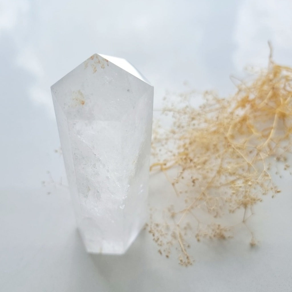 Clear Quartz Tower