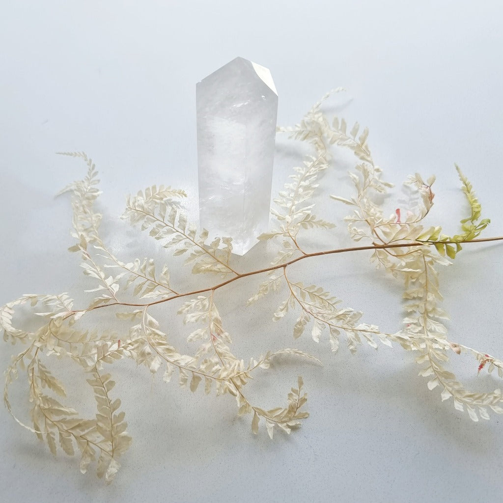 Clear Quartz Tower