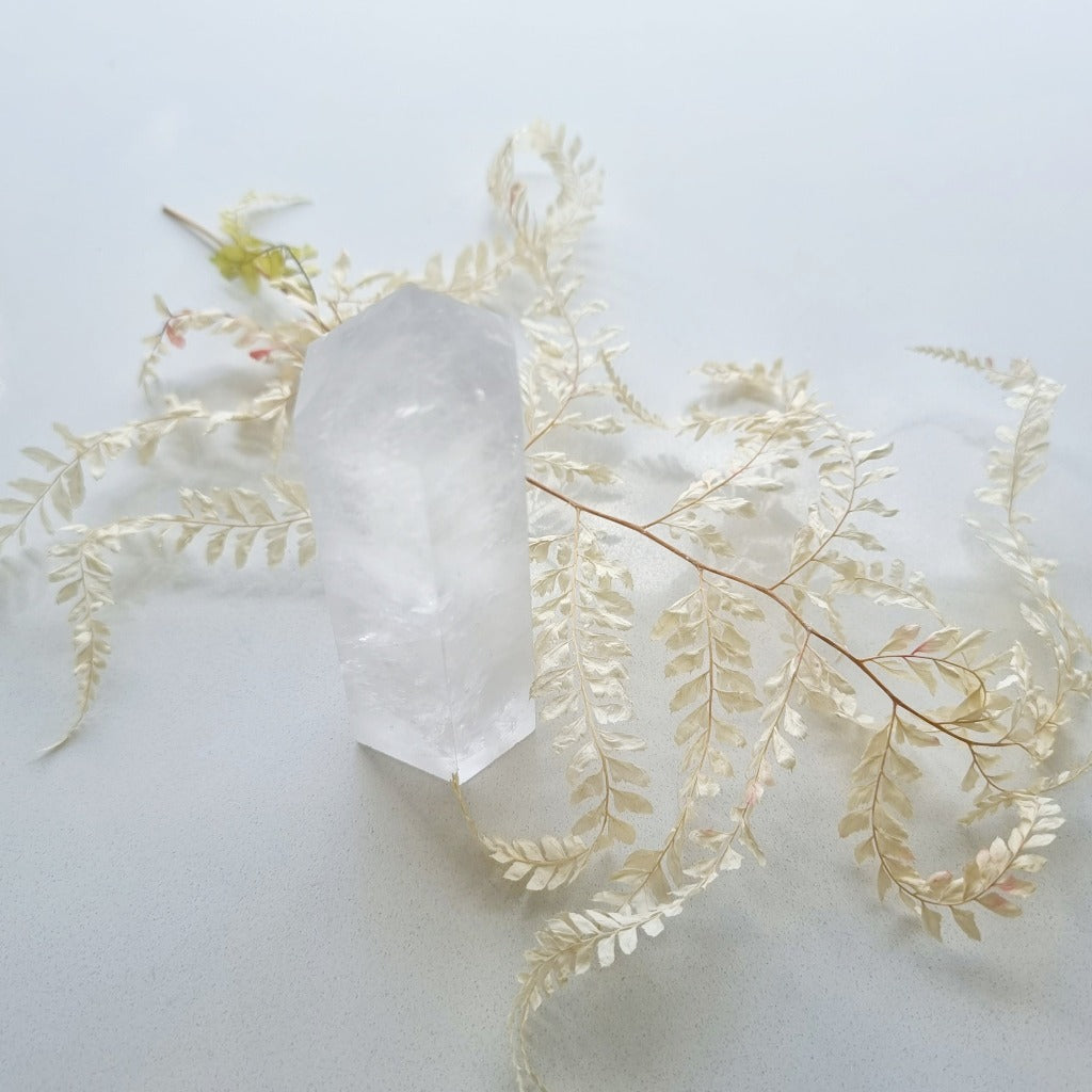 Clear Quartz Tower