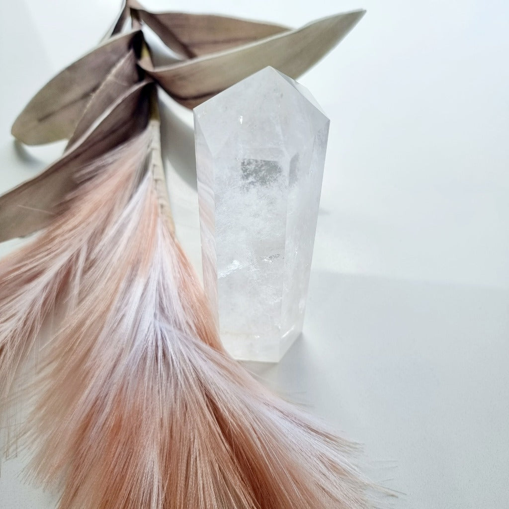 Clear Quartz Tower