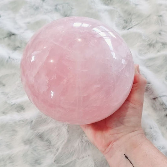 5.3kg Rose Quartz Sphere