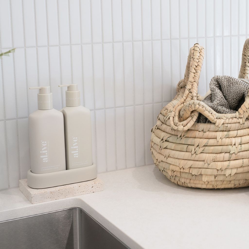 Hand Wash & Dishwashing Liquid + Tray