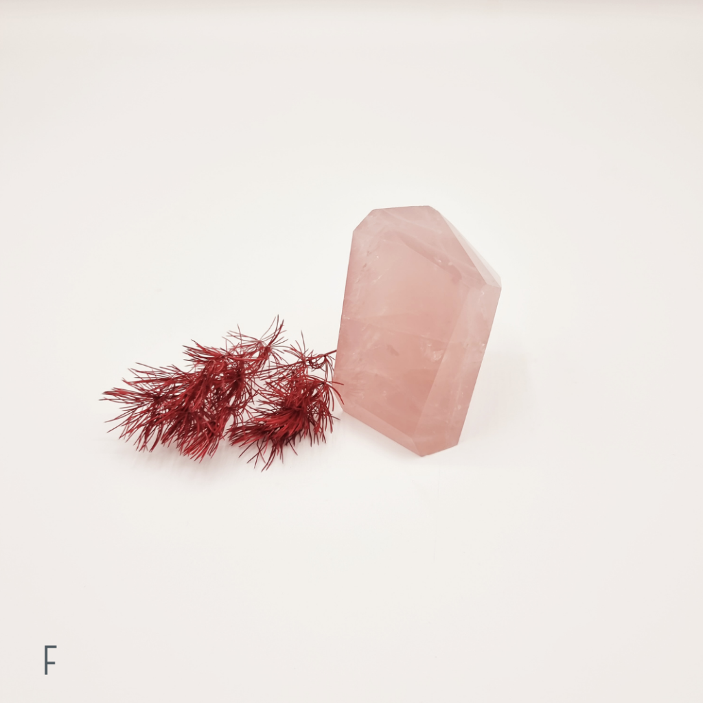 Rose Quartz Crystal Polished Chunk