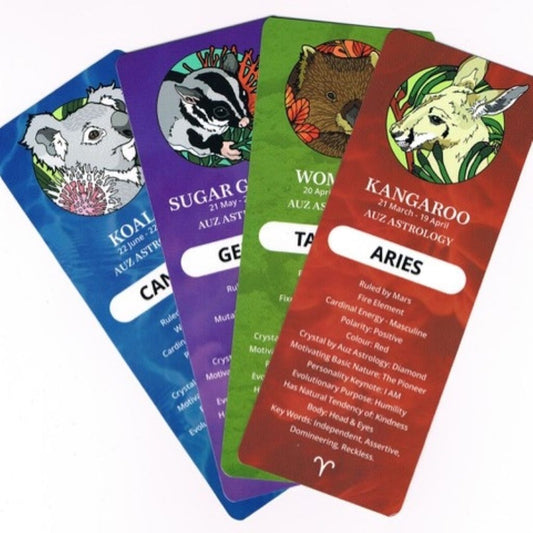 Auz Astrology. The Australian Animal Zodiac. Bookmarks