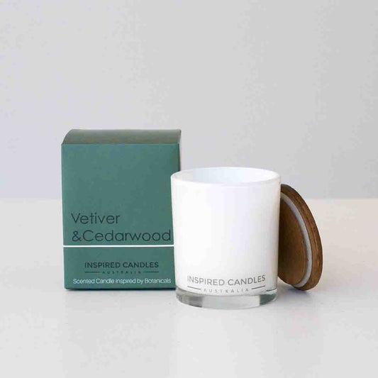 Vetiver & Cedarwood Candle