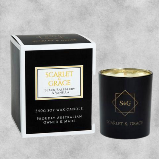 Black Raspberry & Vanilla Candle