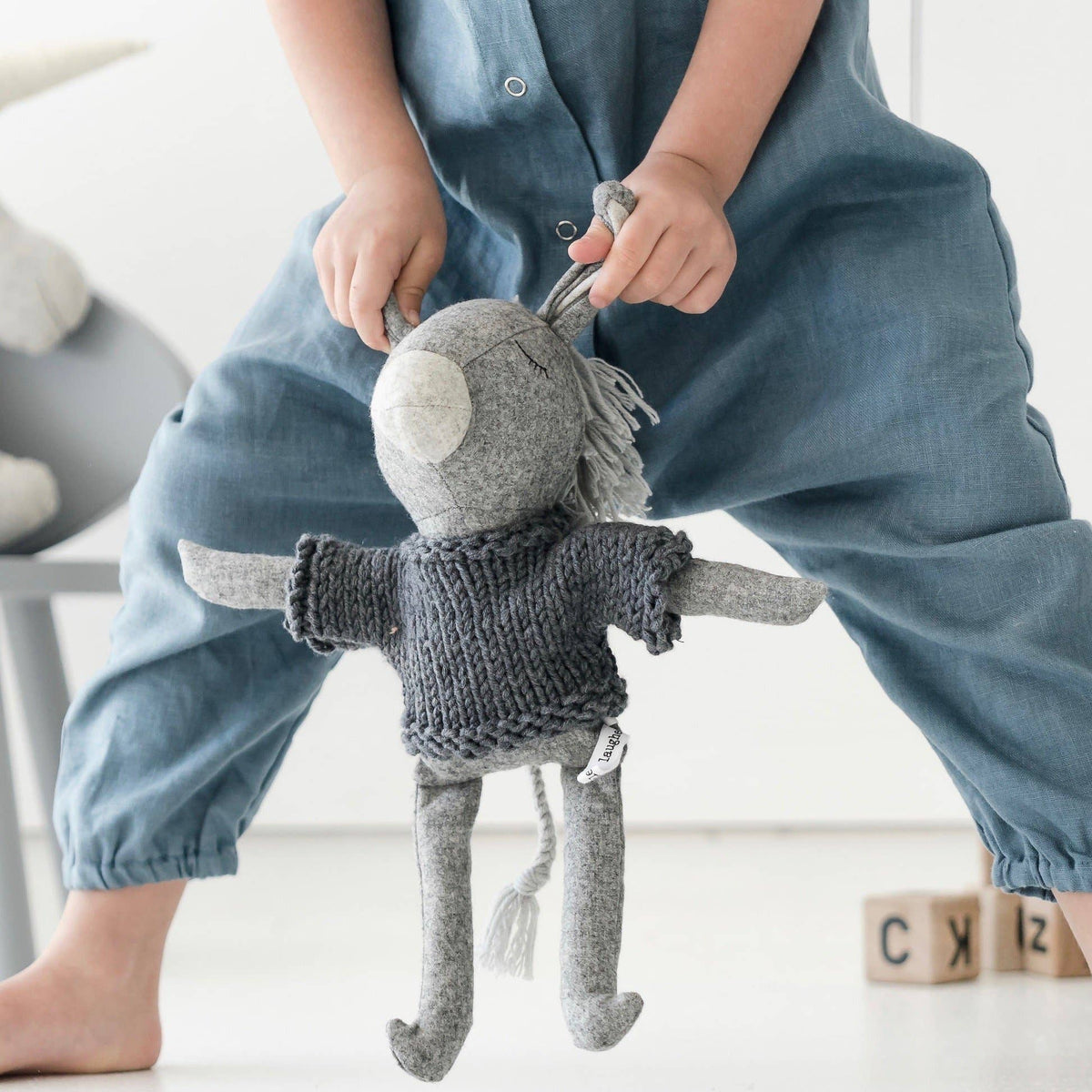 Oscar Donkey Soft Toy