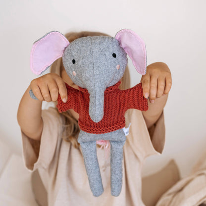 Edwina Elephant Soft Toy – 35cm