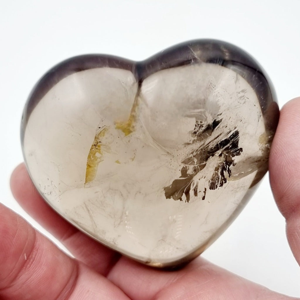 Smoky Quartz Heart