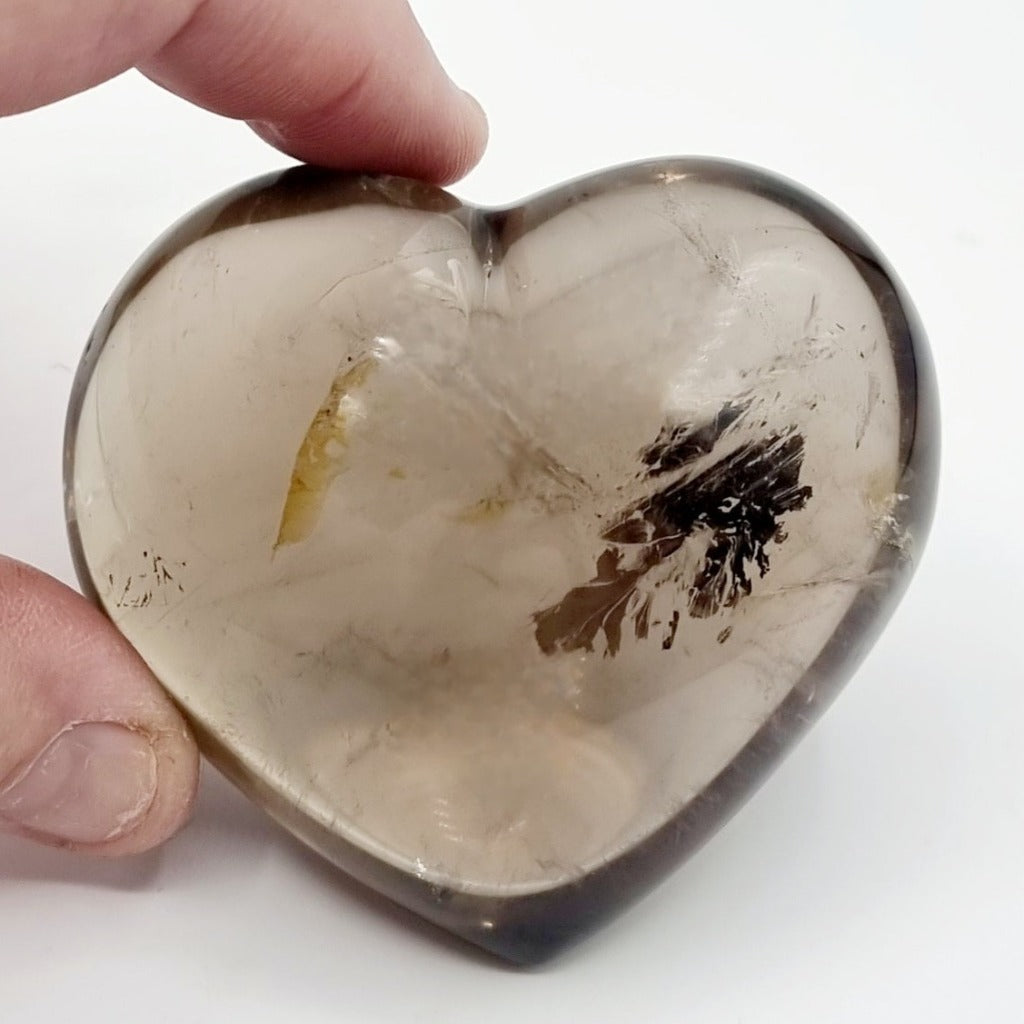 Smoky Quartz Heart