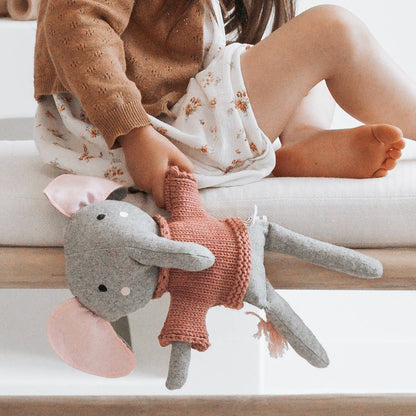 Edwina Elephant Soft Toy – 35cm