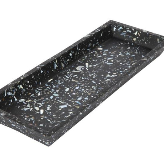 Terrazzo Tray Black