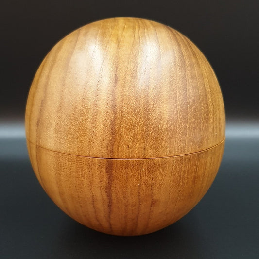 Teak Orb & OLE Candle