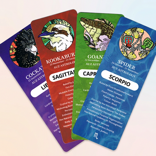 Auz Astrology. The Australian Animal Zodiac. Bookmarks