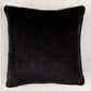 Velvet cushion with feather insert