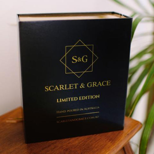 Candle Gift Pack, The Australian Collection. Scarlet & Grace Limited Edition Candle Set of 4