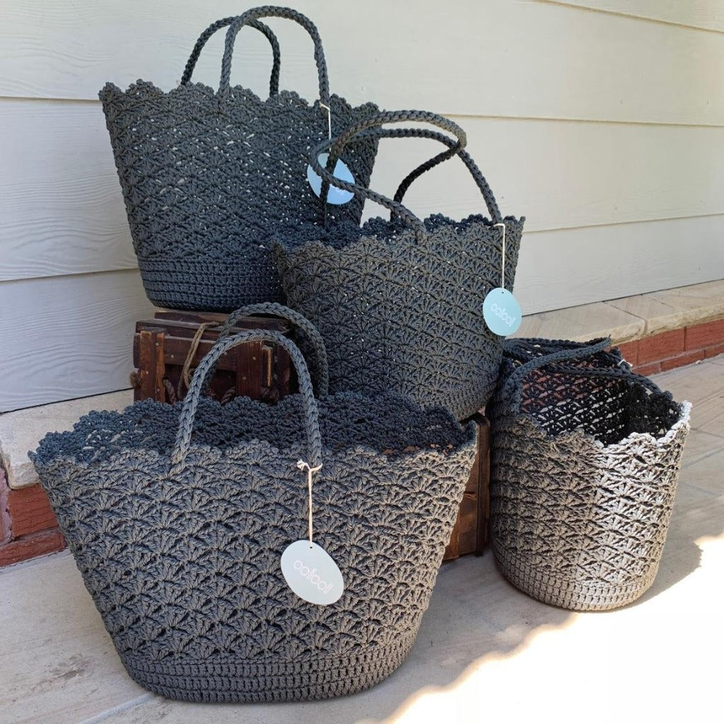 Hand Crocheted Baskets